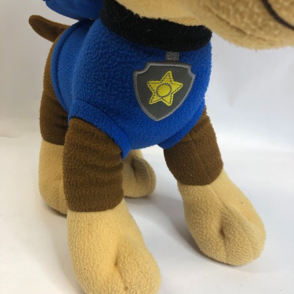 Nickelodeon Paw Patrol Chase Large 16” Plush Stuffed Animal Dog Spinmaster Ryder - Picture 4 of 11